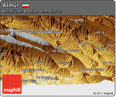 Physical Panoramic Map of Almūr