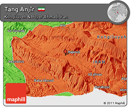 Political Panoramic Map of Tang Anjīr