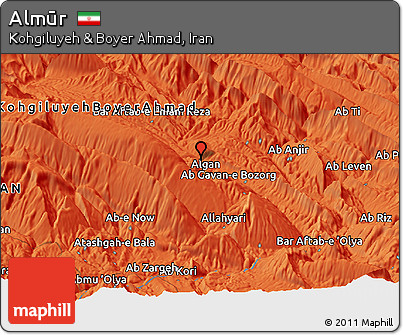 Political Panoramic Map of Almūr