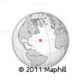 Outline Map of the Area around 31° 11' 6" N, 50° 4' 30" W, rectangular outline