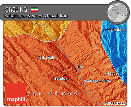 Political Map of Chāt Kū