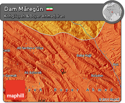 Political Map of Dam Māregūn