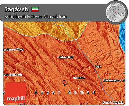 Political Map of Saqāveh
