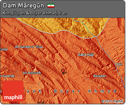 Political Map of Dam Māregūn