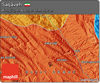 Political Map of Saqāveh