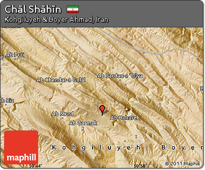 Satellite Map of Chāl Shāhīn