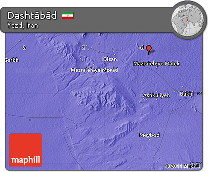 Political Map of Dashtābād