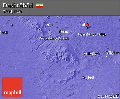 Political Map of Dashtābād