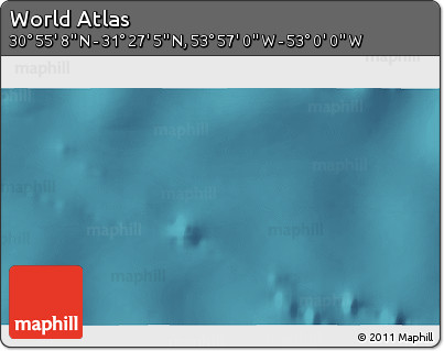 Satellite 3D Map of the Area around 31° 11' 6" N, 53° 28' 30" W
