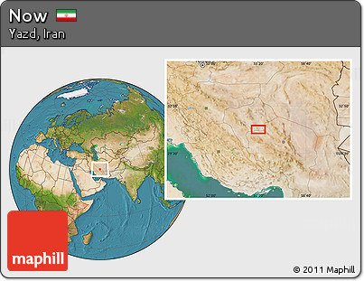Satellite Location Map of Now