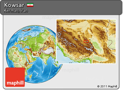 Physical Location Map of Kowsar