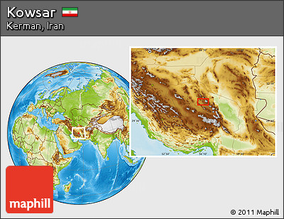 Physical Location Map of Kowsar