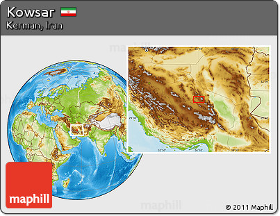 Physical Location Map of Kowsar