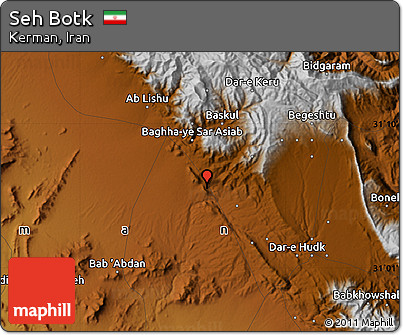Physical Map of Seh Botk