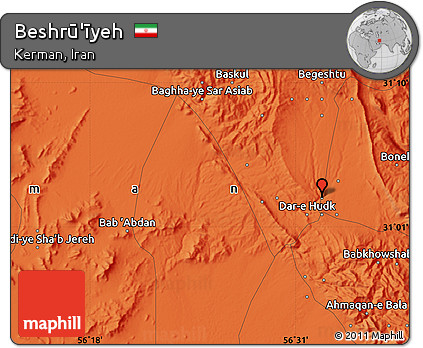 Political Map of Beshrū'īyeh