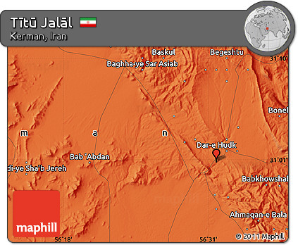Political Map of Tītū Jalāl