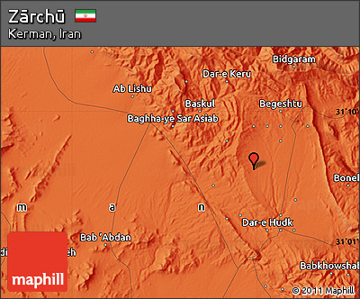 Political Map of Zārchū