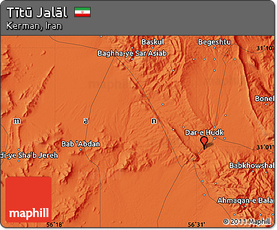 Political Map of Tītū Jalāl