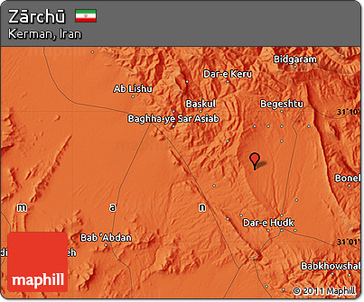 Political Map of Zārchū