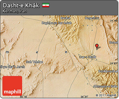 Satellite Map of Dasht-e Khāk