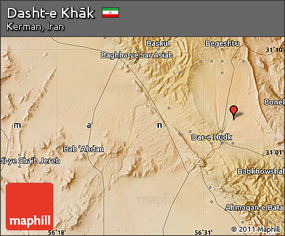 Satellite Map of Dasht-e Khāk