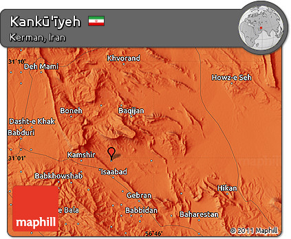 Political Map of Kankū'īyeh