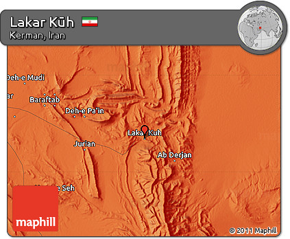 Political Map of Lakar Kūh