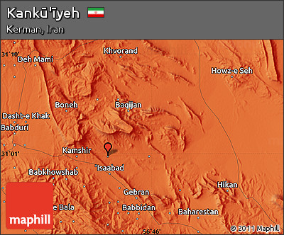 Political Map of Kankū'īyeh