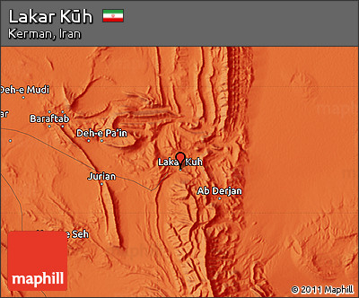 Political Map of Lakar Kūh