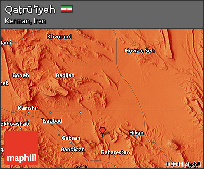 Political Map of Qaţrū'īyeh