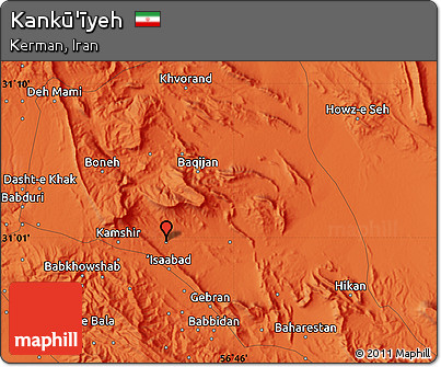 Political Map of Kankū'īyeh