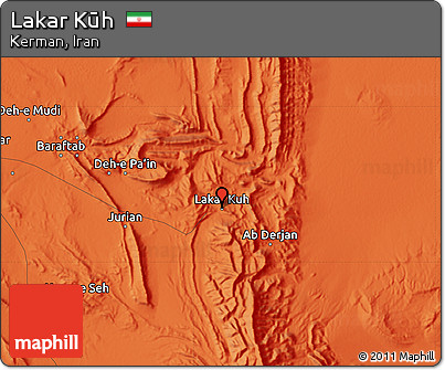 Political Map of Lakar Kūh