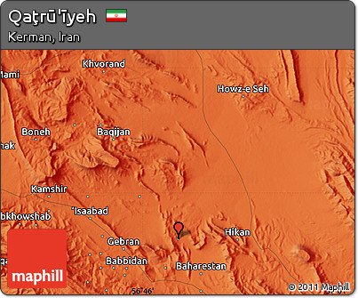 Political Map of Qaţrū'īyeh