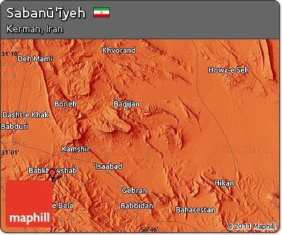 Political Map of Sabanū'īyeh