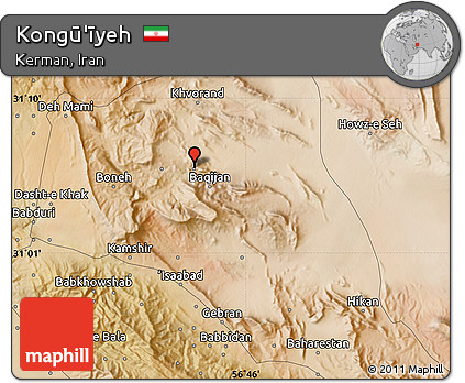 Satellite Map of Kongū'īyeh