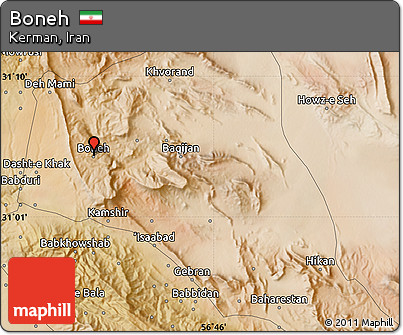 Satellite Map of Boneh