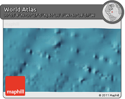 Satellite 3D Map of the Area around 31° 11' 6" N, 61° 7' 30" W