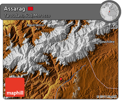 Physical Map of Assarag