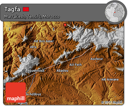 Physical Map of Tagfa