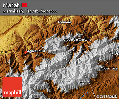 Physical Map of Matat
