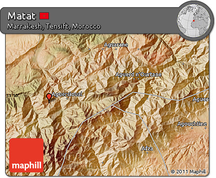 Satellite Map of Matat