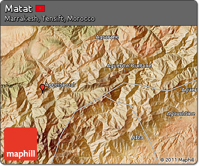 Satellite Map of Matat