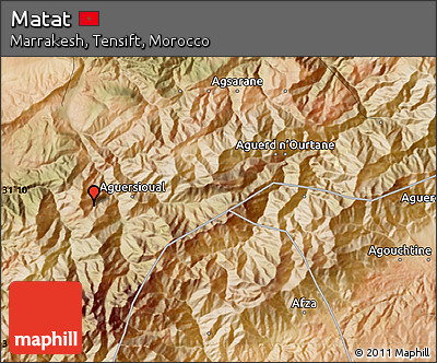 Satellite Map of Matat