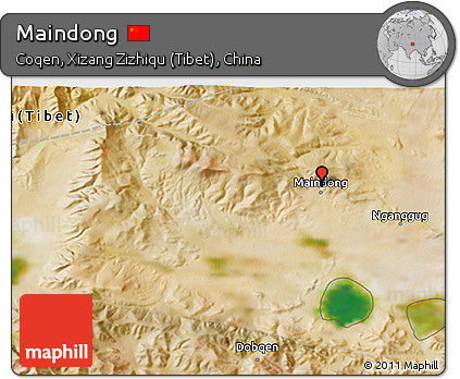Satellite 3D Map of Maindong