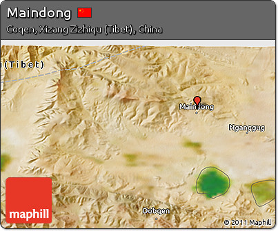 Satellite 3D Map of Maindong
