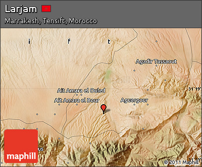 Satellite Map of Larjam