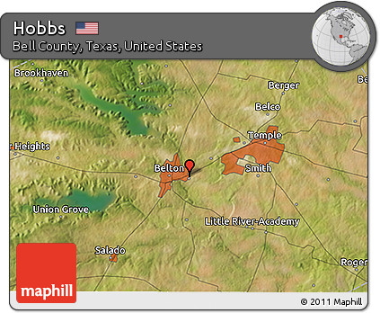 Satellite 3D Map of Hobbs