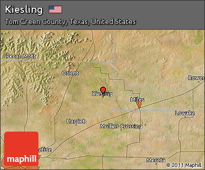 Satellite 3D Map of Kiesling