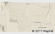 Shaded Relief 3D Map of the area around 31° 39' 38" N, 104° 28' 29" W