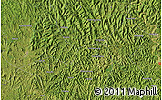 Satellite Map of the area around 31° 39' 38" N, 105° 28' 29" E